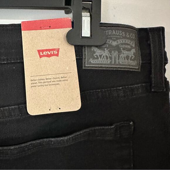 Levi’s Women’s Wedgie Fit Jeans Black Size 32 New - Picture 5 of 11